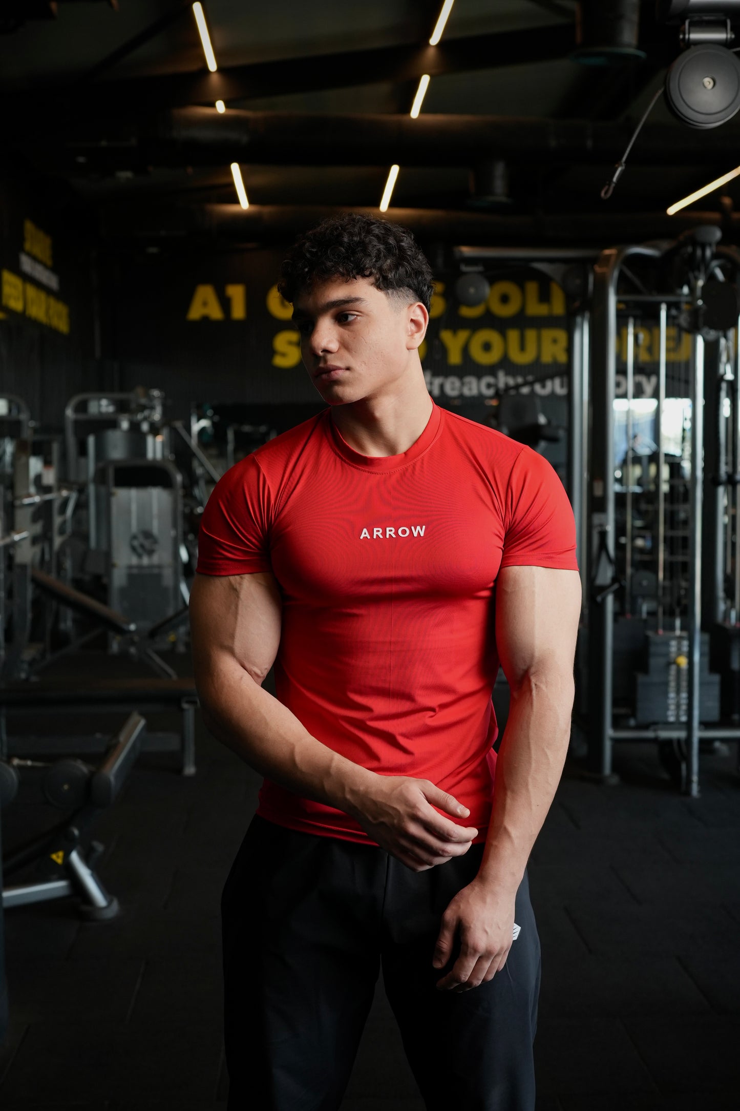 BLACK COMPRESSION T-SHIRT 2.0