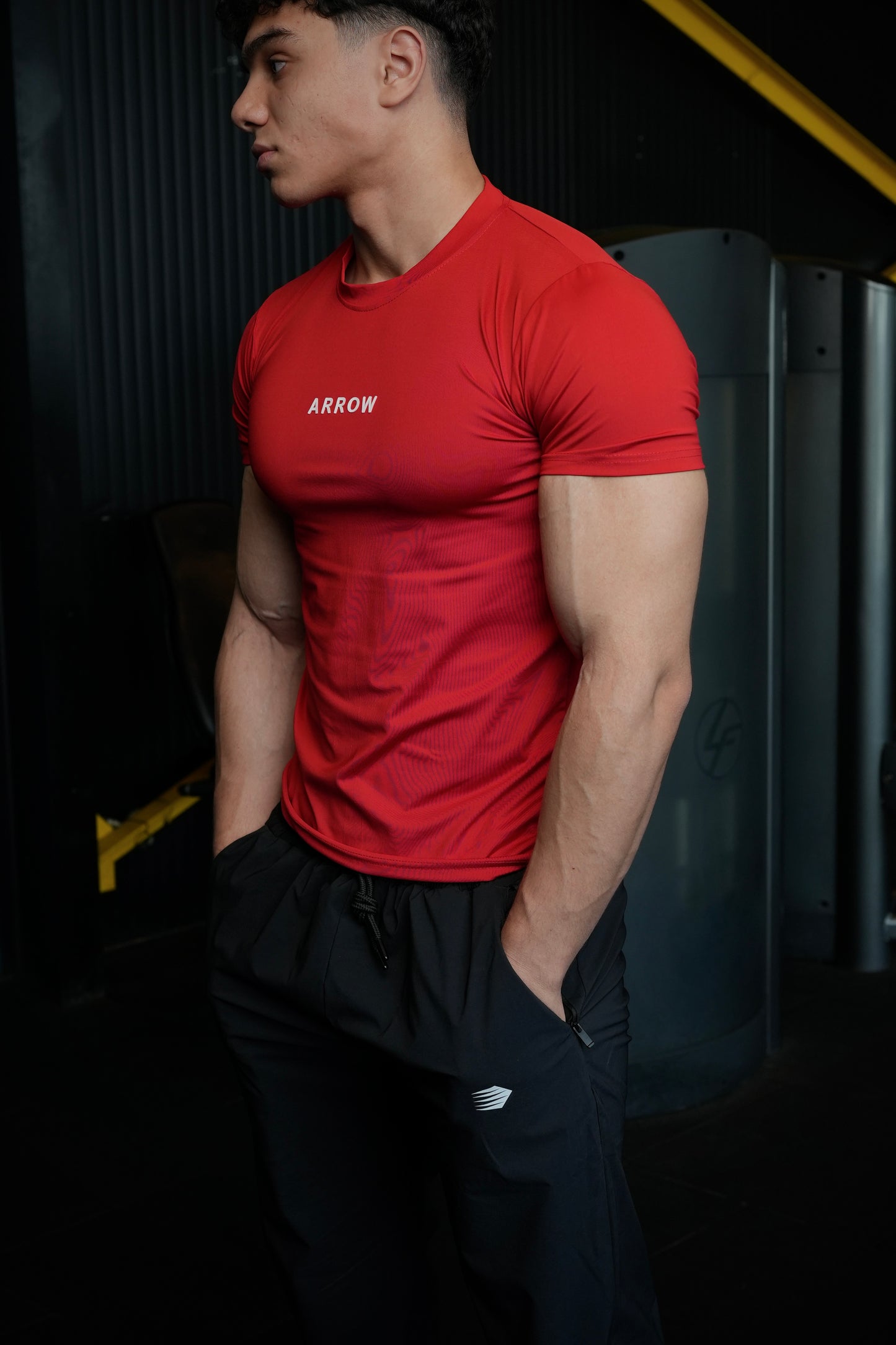 BLACK COMPRESSION T-SHIRT 2.0