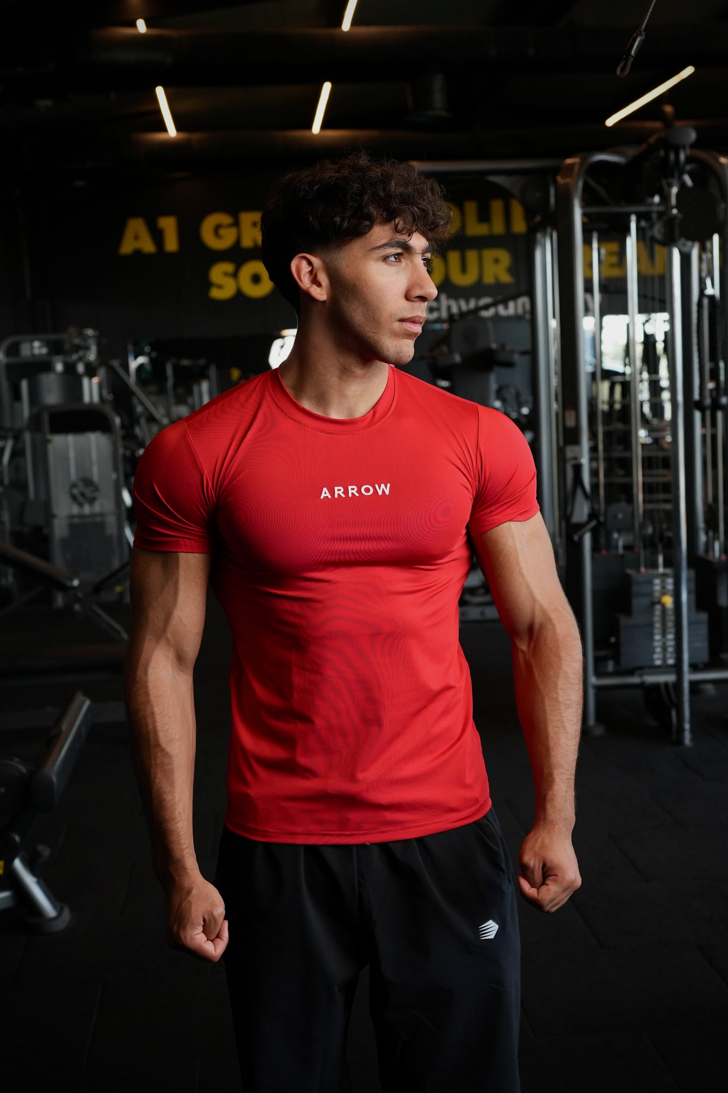 BLACK COMPRESSION T-SHIRT 2.0