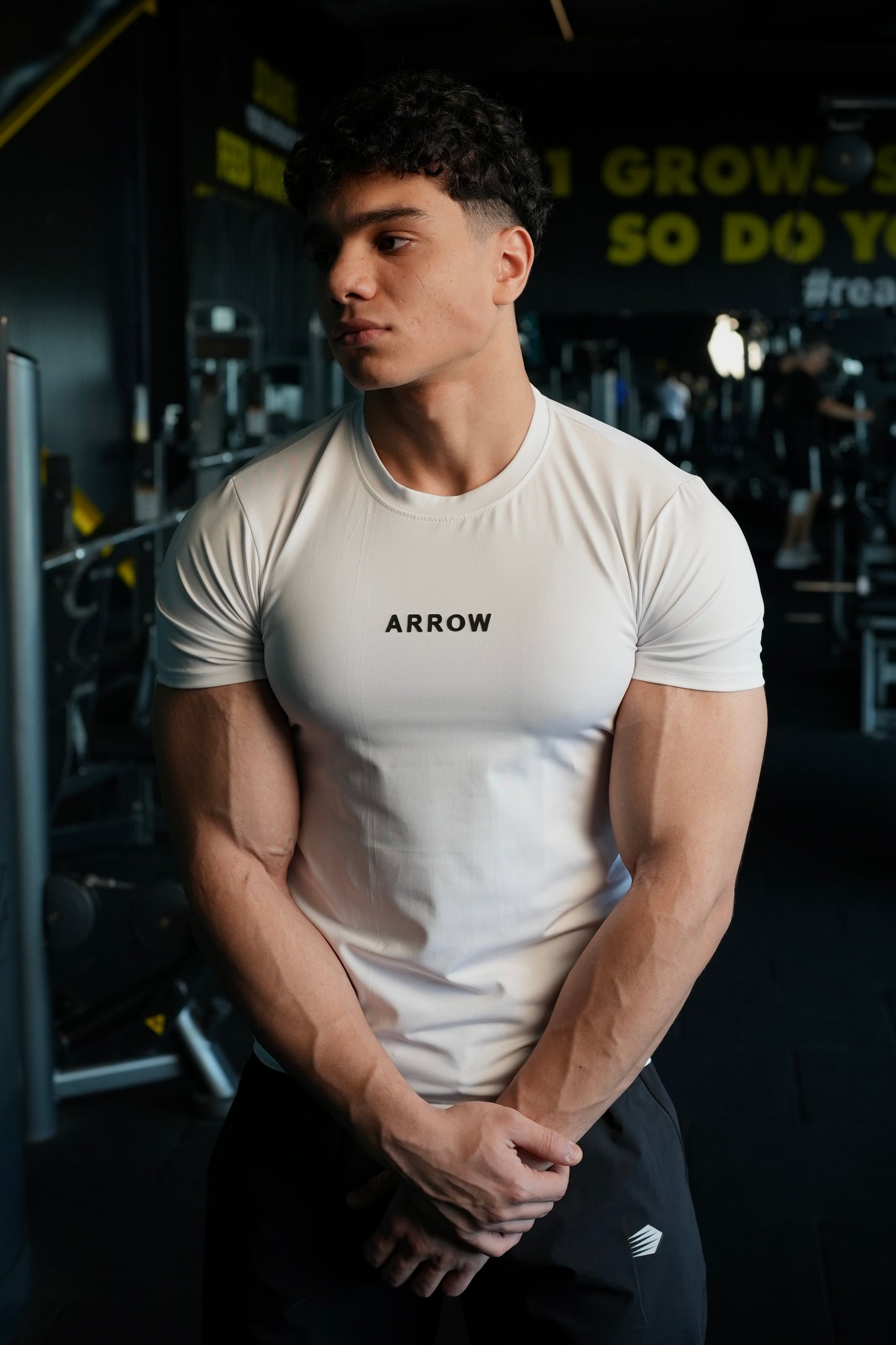 BLACK COMPRESSION T-SHIRT 2.0