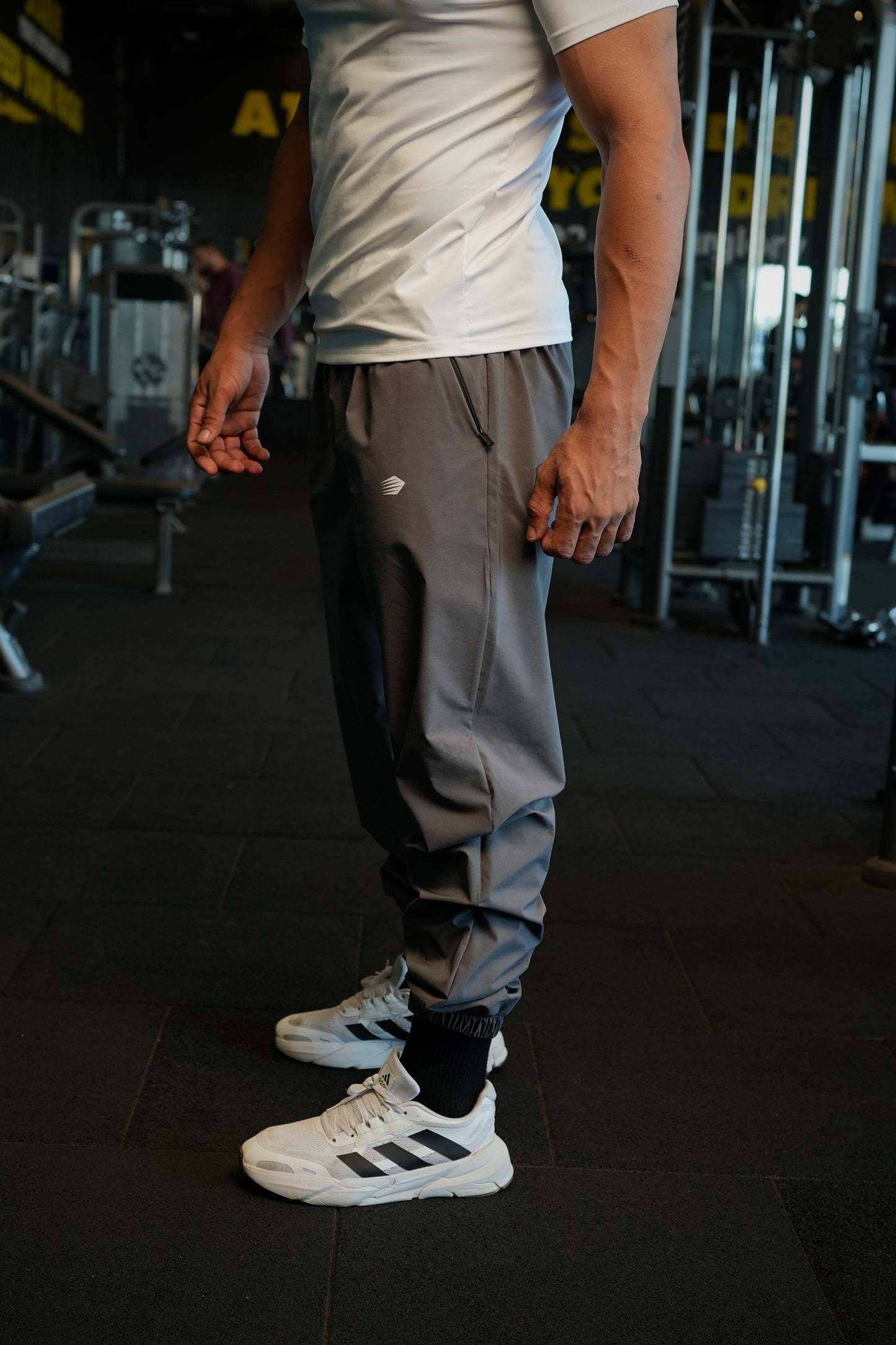 GREY DRI-FIT PANTS
