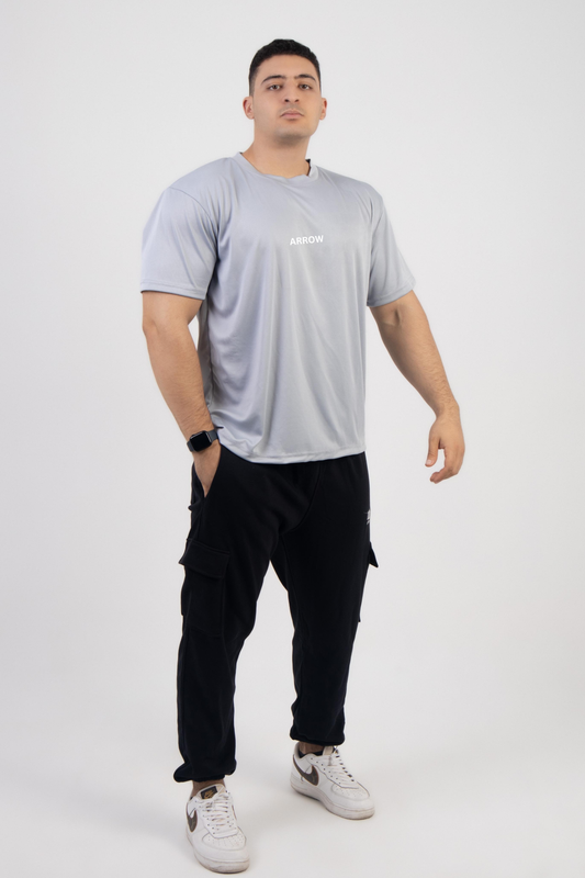 Grey short sleeve t-shirt