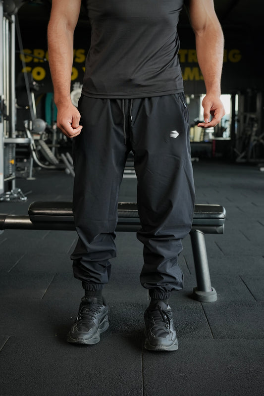 BLACK DRI-FIT PANTS