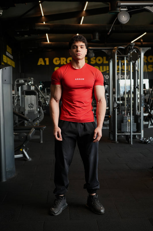 RED COMPRESSION T-SHIRT 2.0