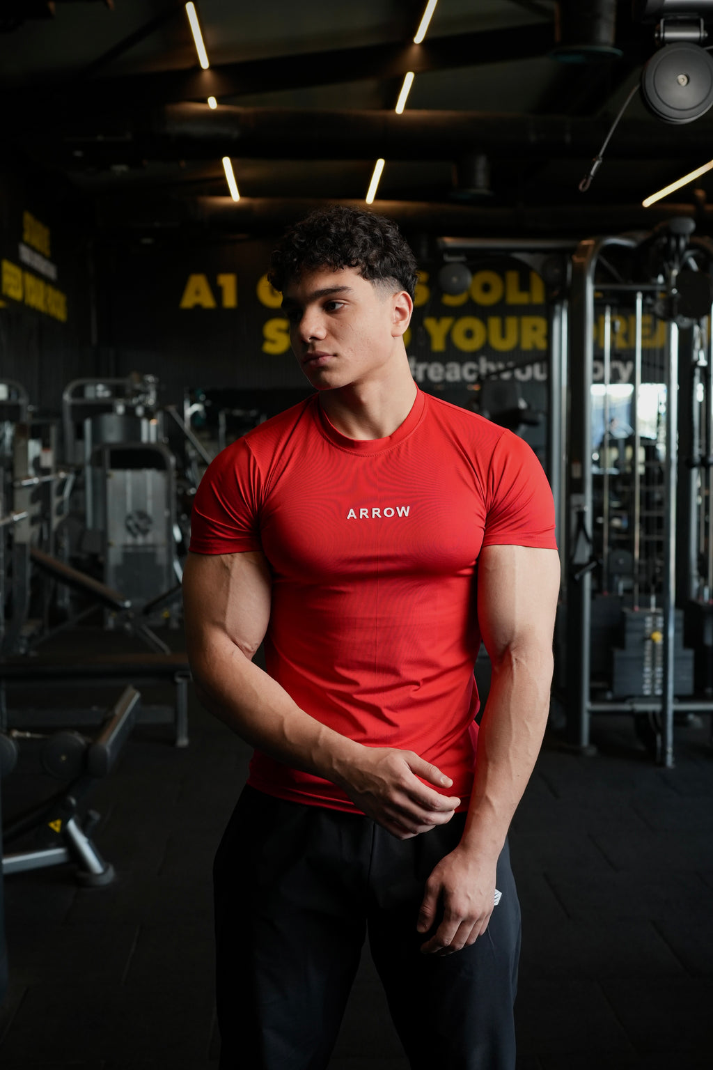 RED COMPRESSION T-SHIRT 2.0