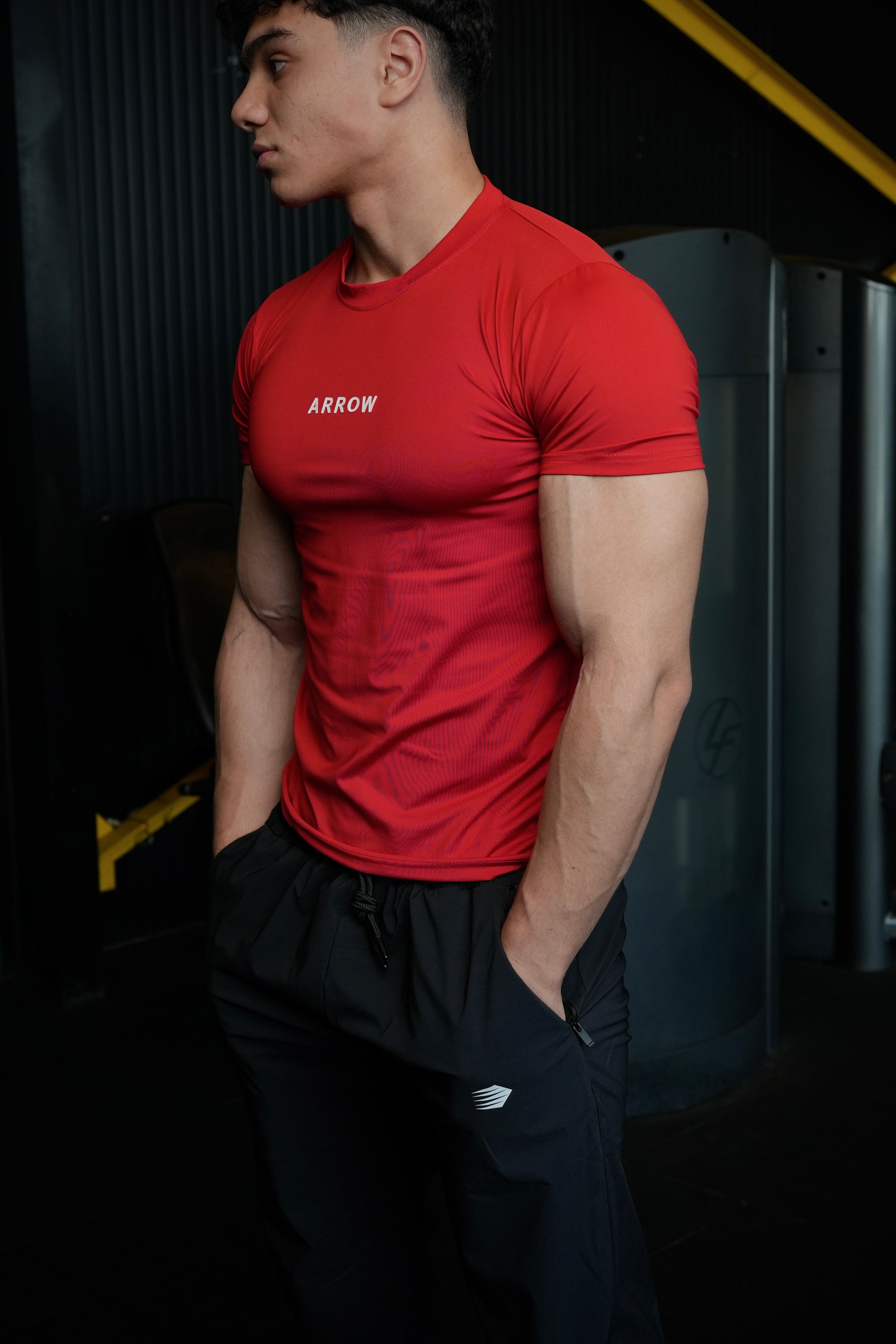 RED COMPRESSION T-SHIRT 2.0