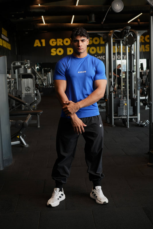 BLUE COMPRESSION T-SHIRT 2.0