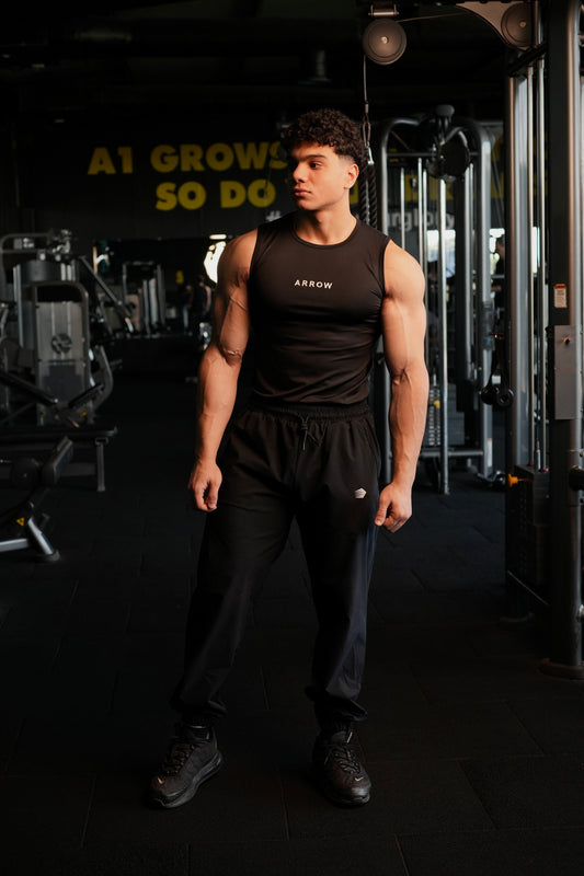 BLACK COMPRESSION TANK 2.0