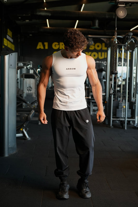 WHITE COMPRESSION TANK 2.0