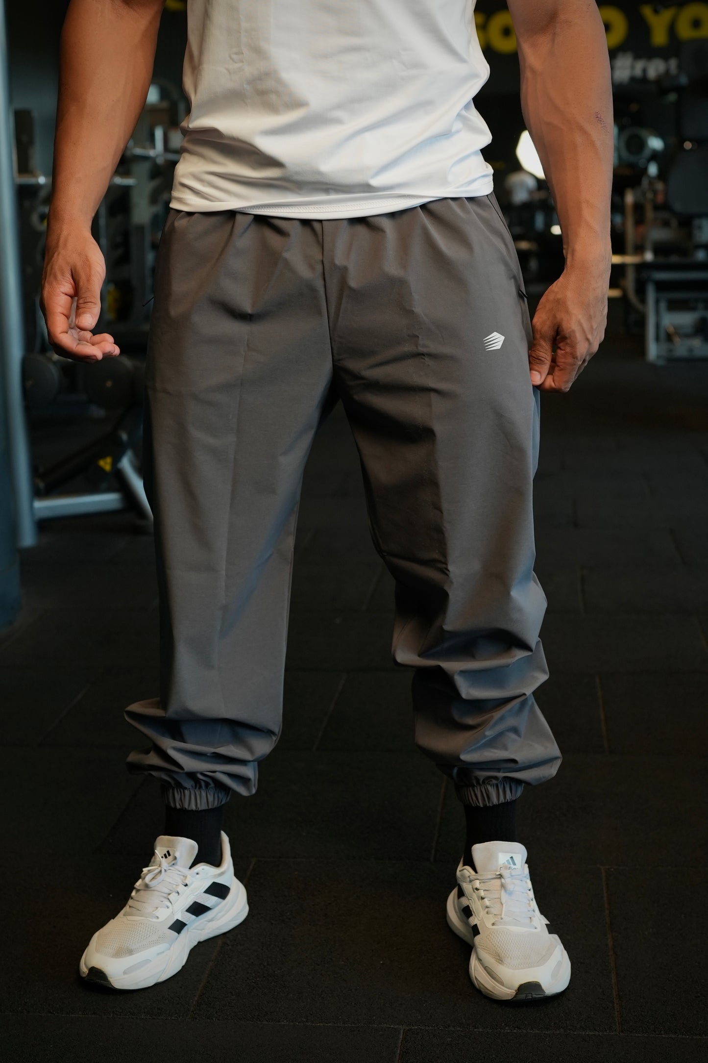 GREY DRI-FIT PANTS