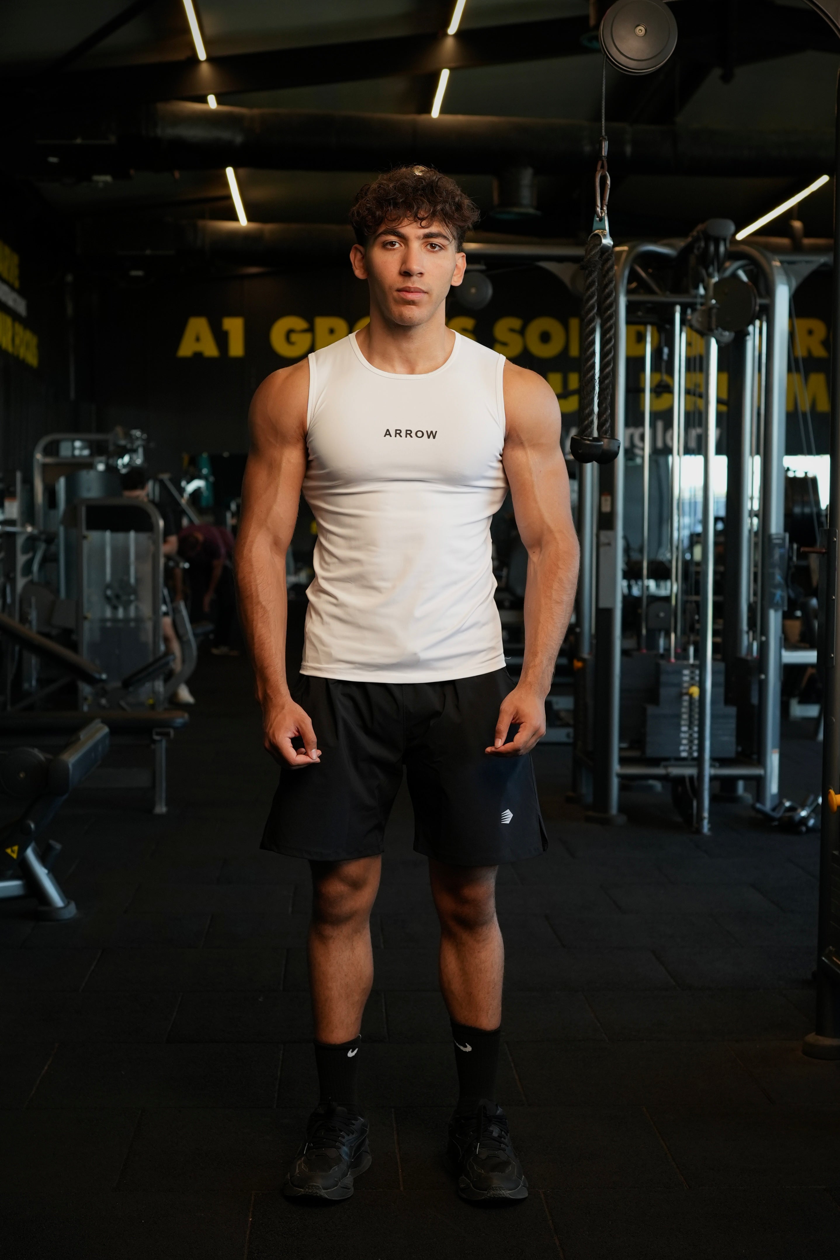 BLACK DRI-FIT SHORTS