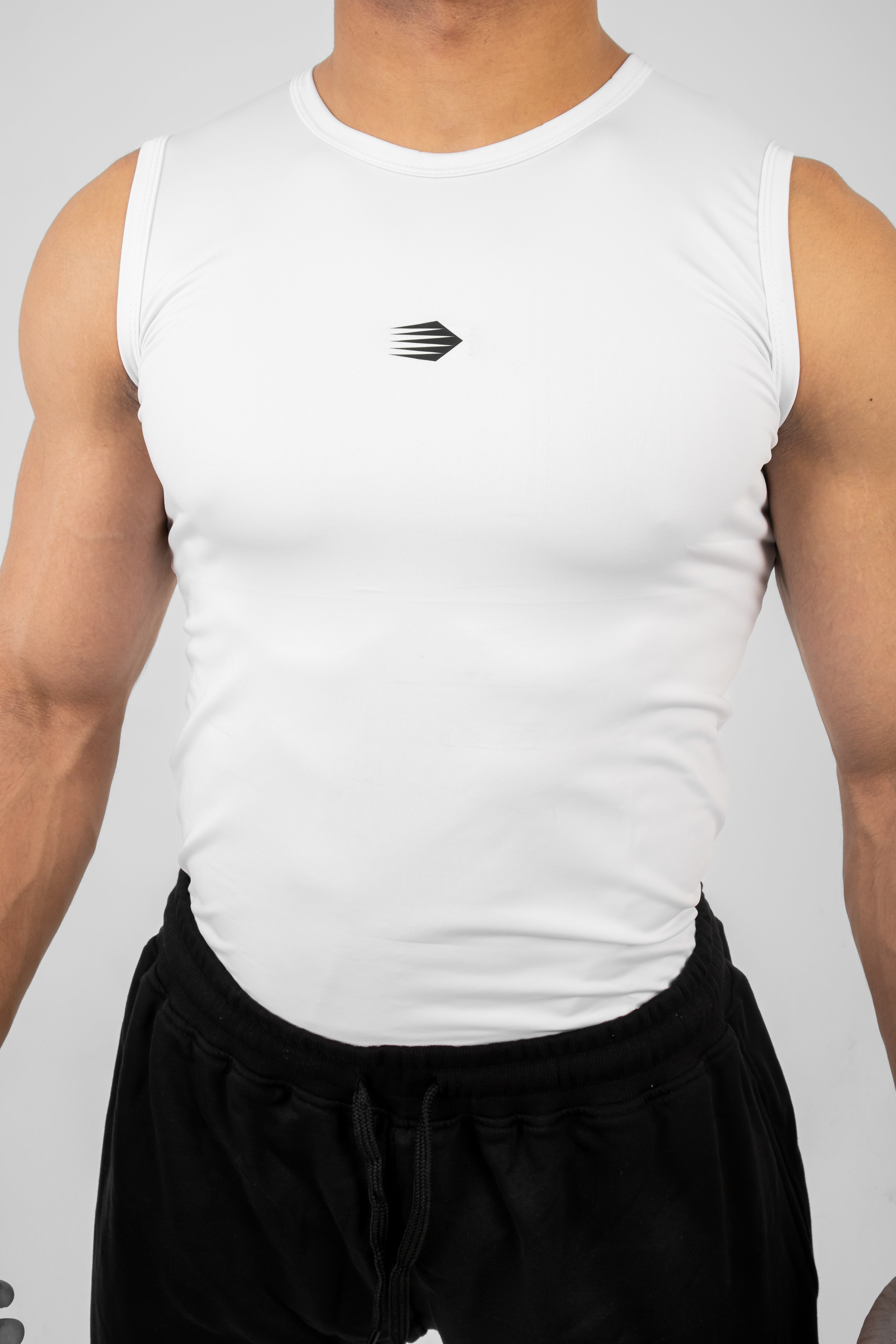 White Compression Tank