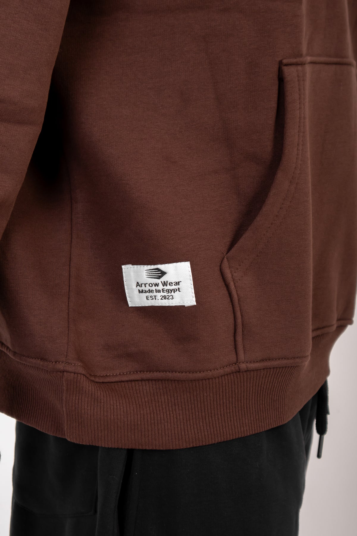 oversized Brown Hoodie