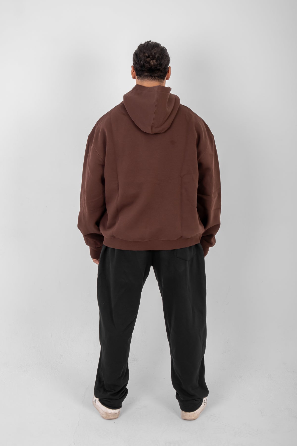 oversized Brown Hoodie
