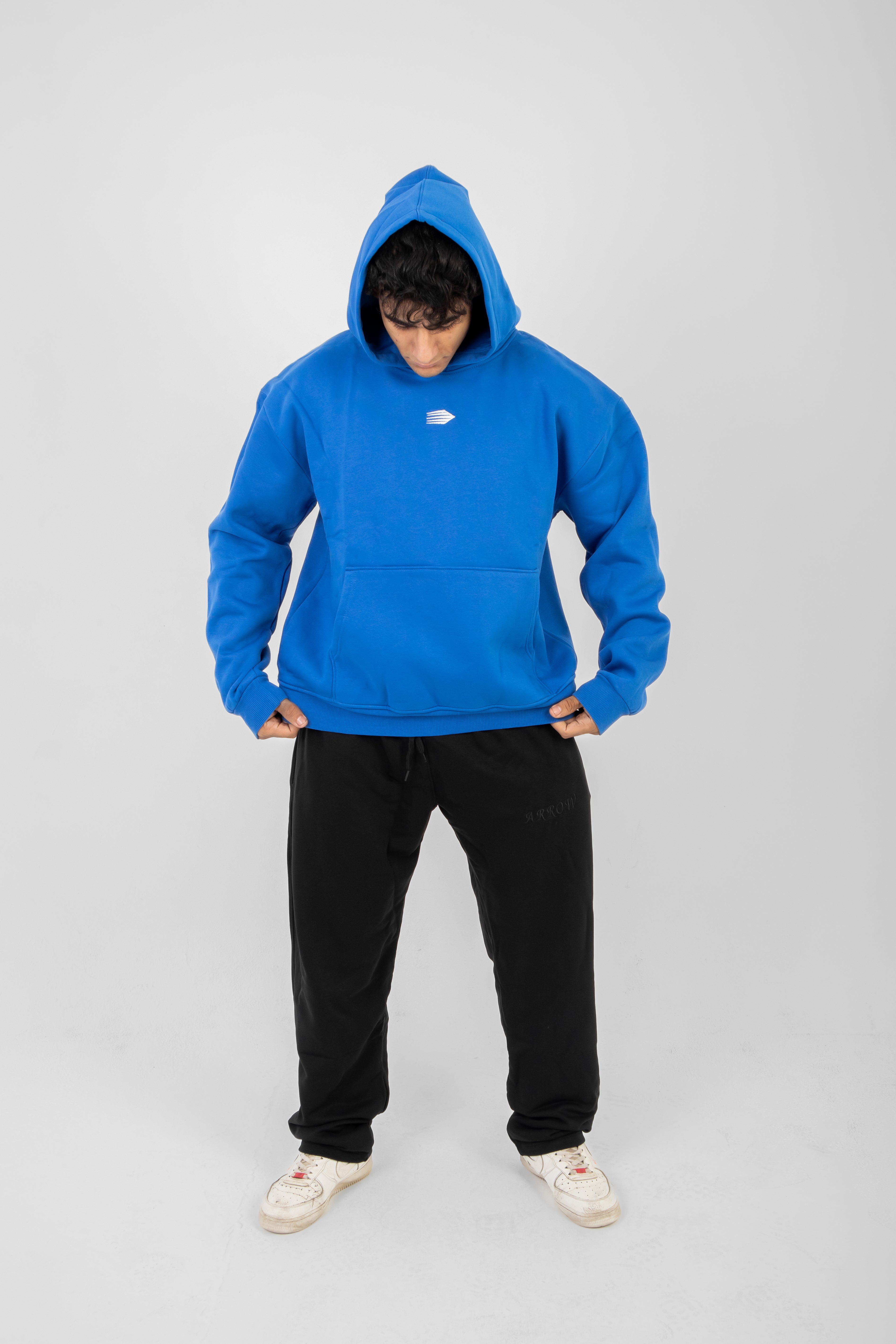 oversized Blue Hoodie