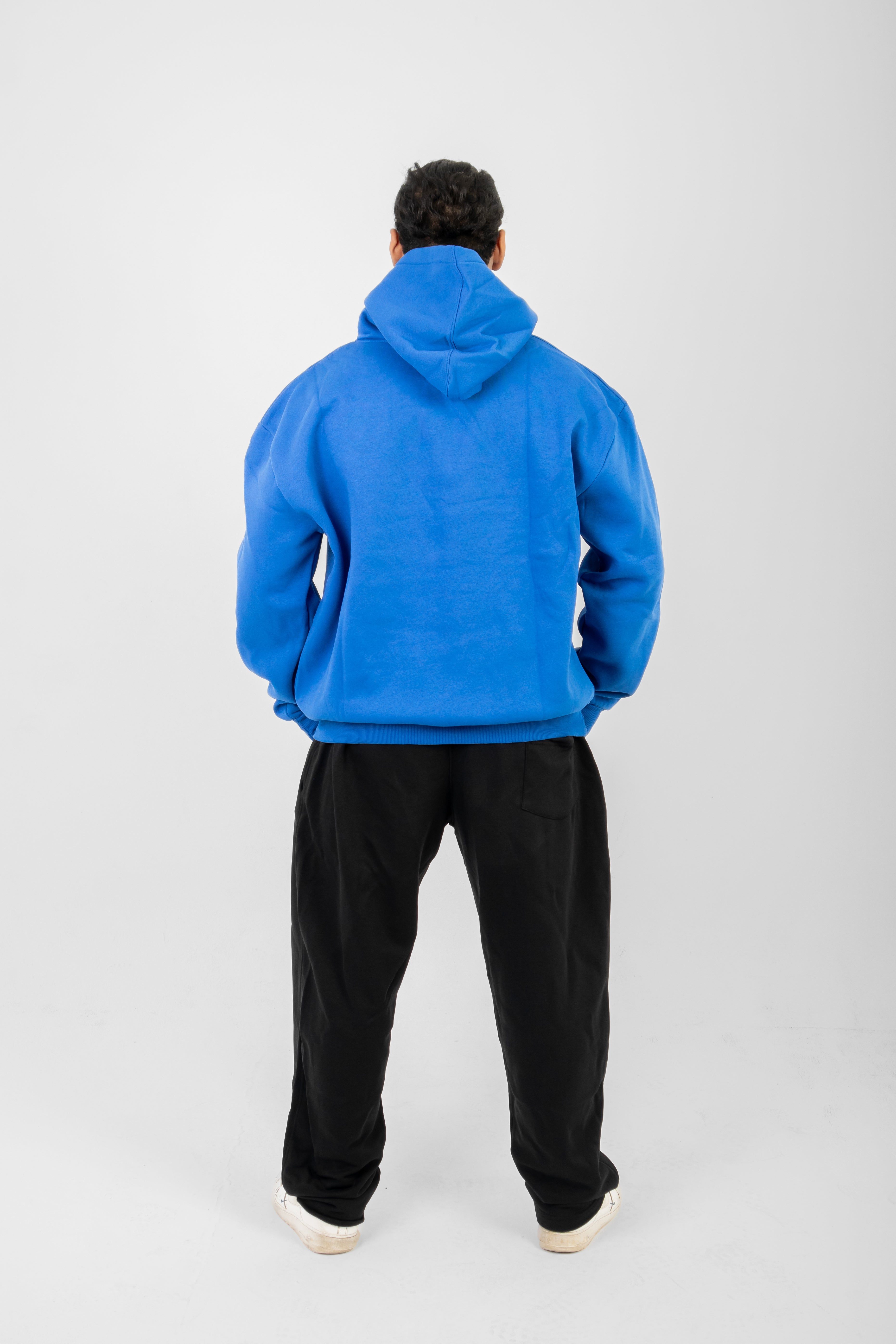 oversized Blue Hoodie