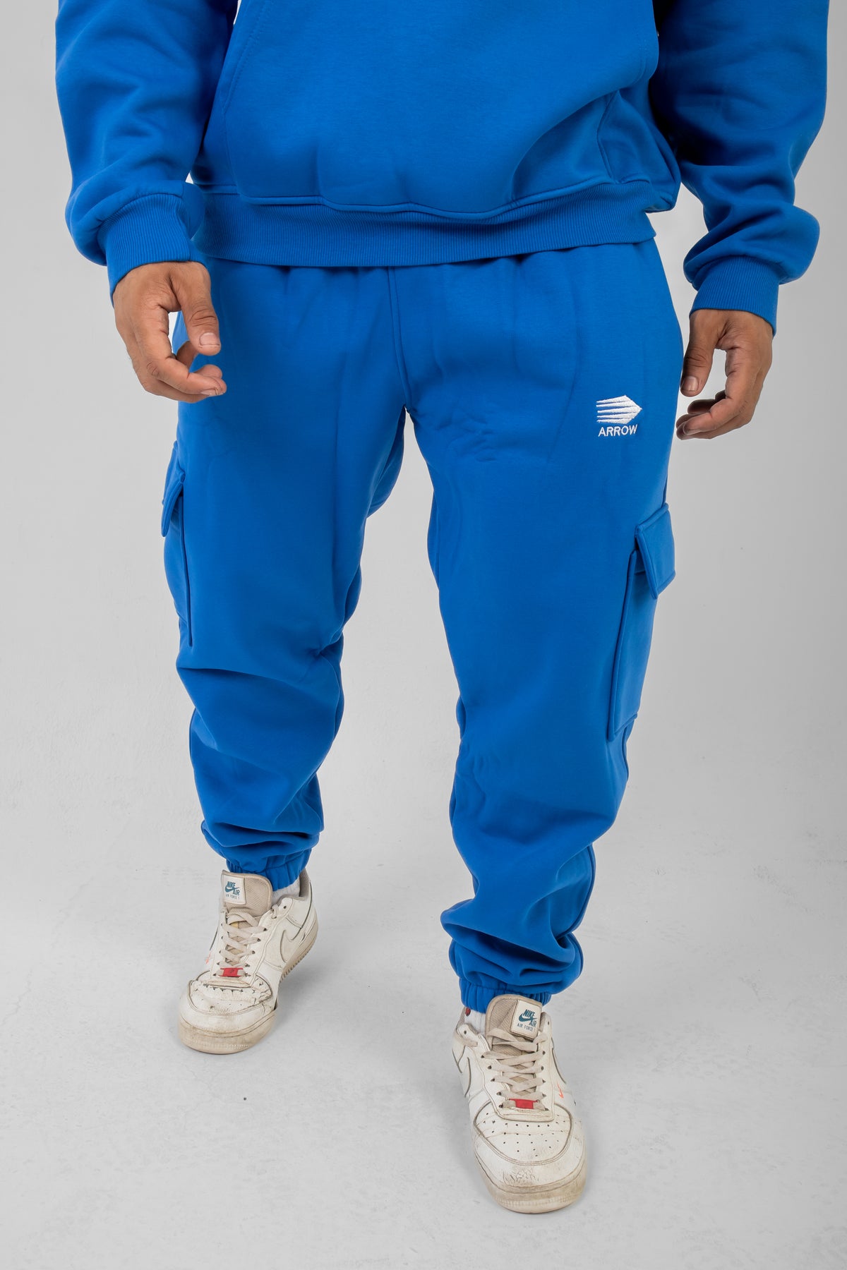 Blue Cargo Pants