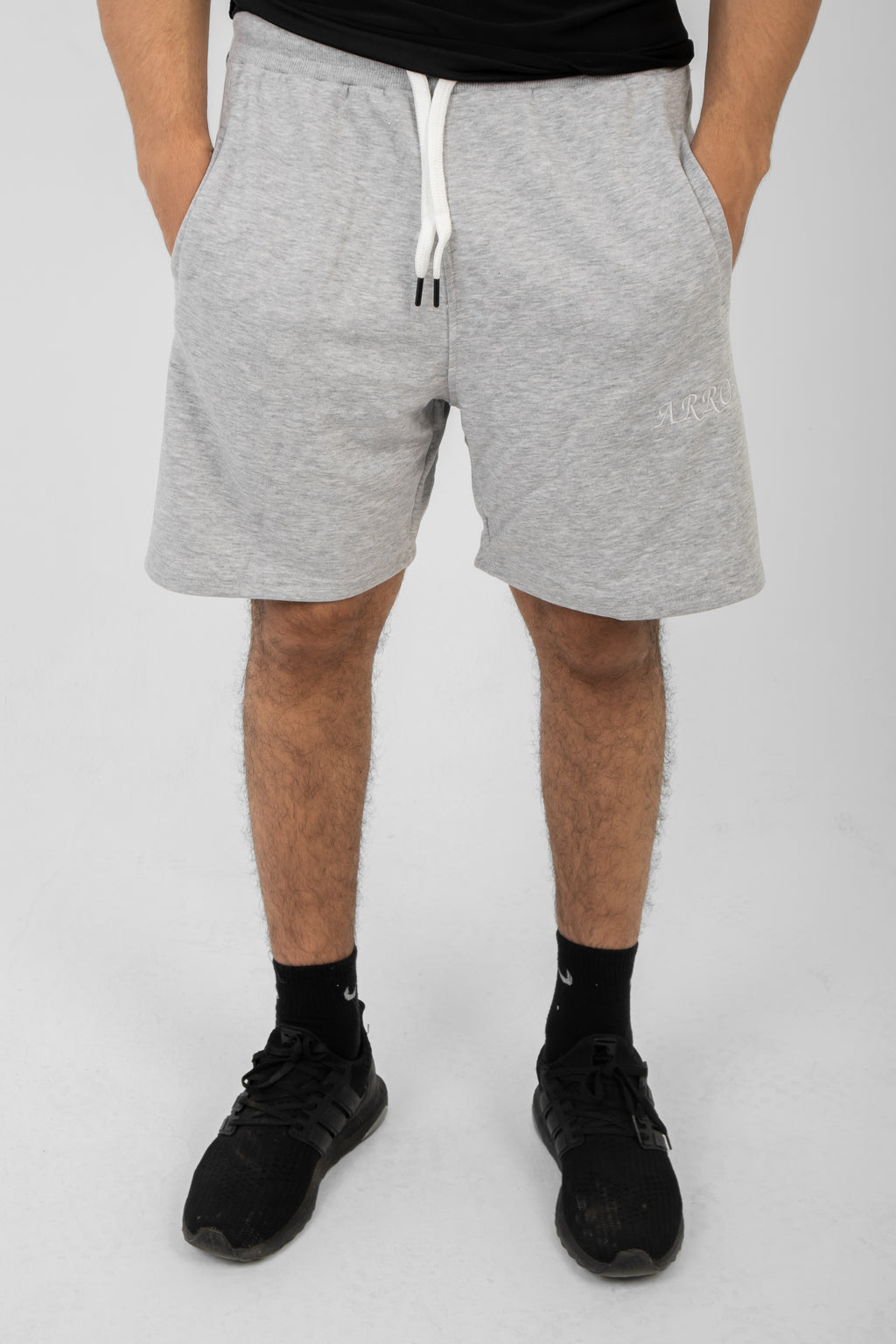 Grey Cotton Short