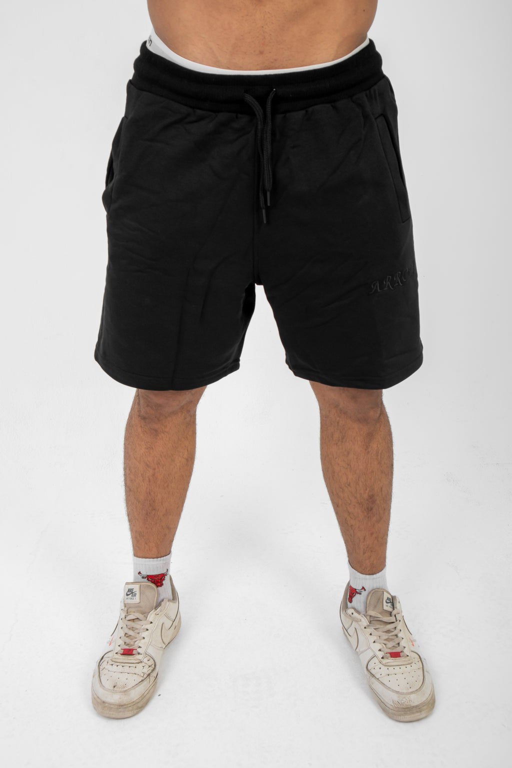 Black Cotton Short