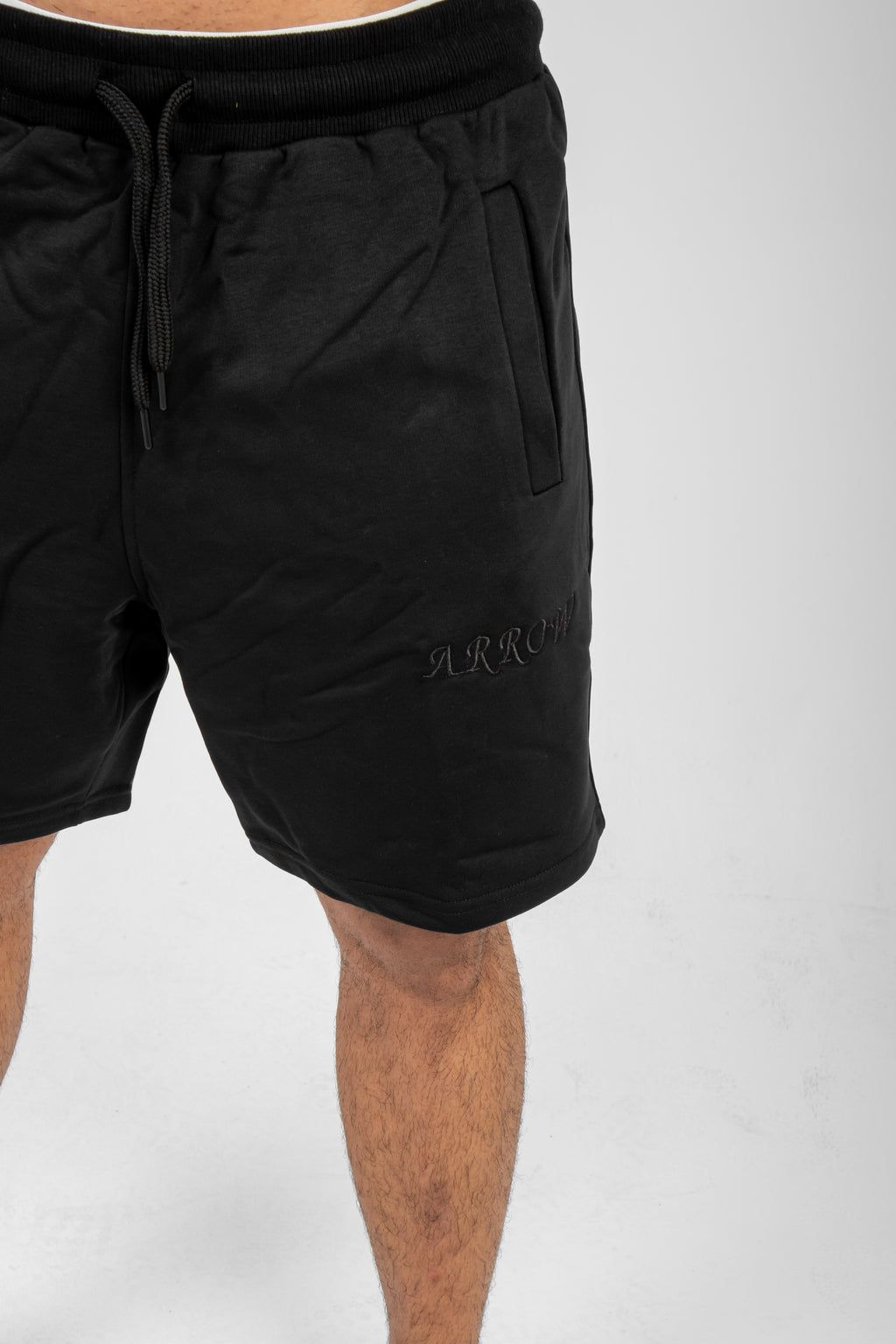 Black Cotton Short