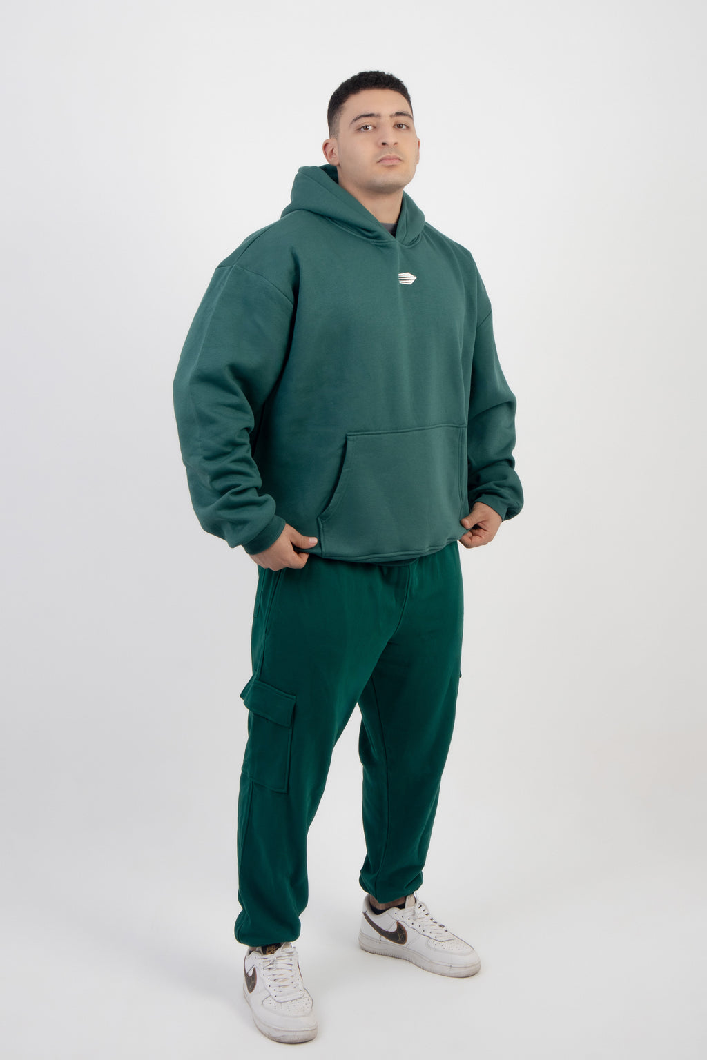 oversized Hoodie Green