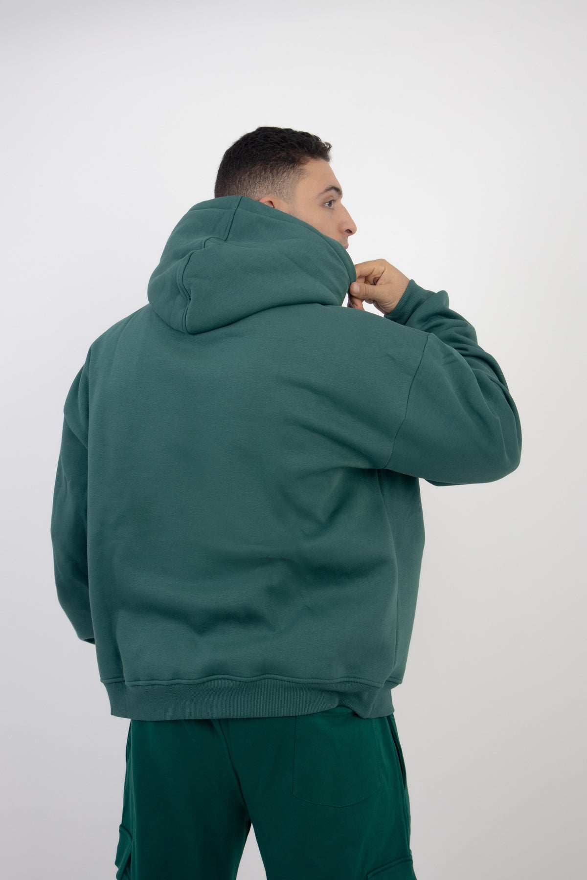 oversized Hoodie Green