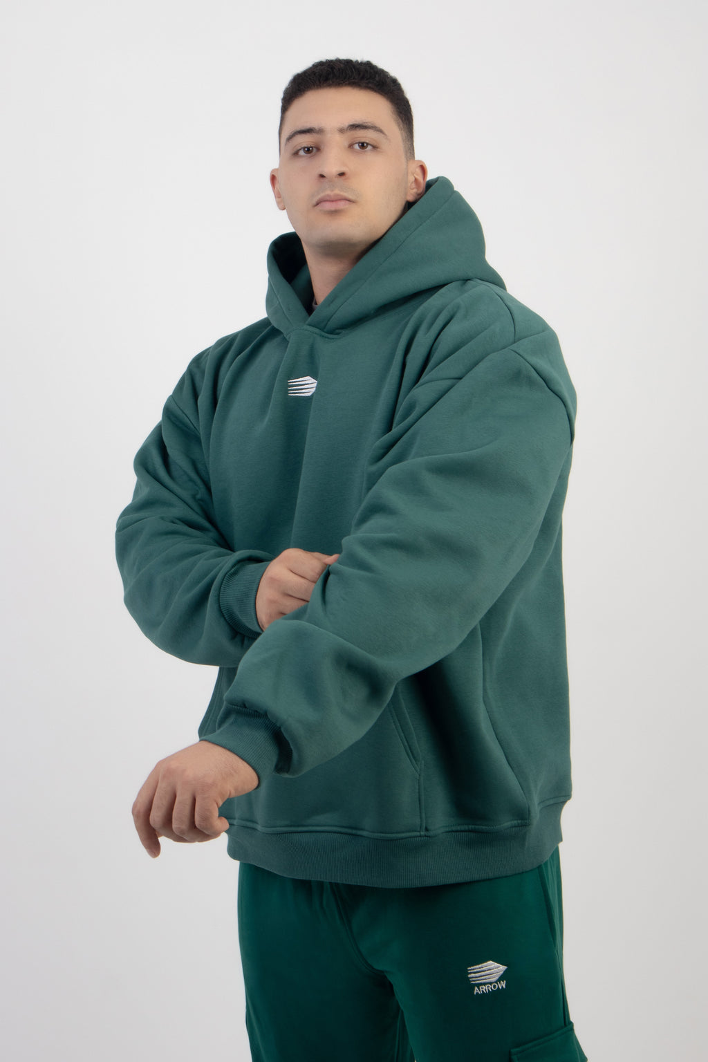oversized Hoodie Green