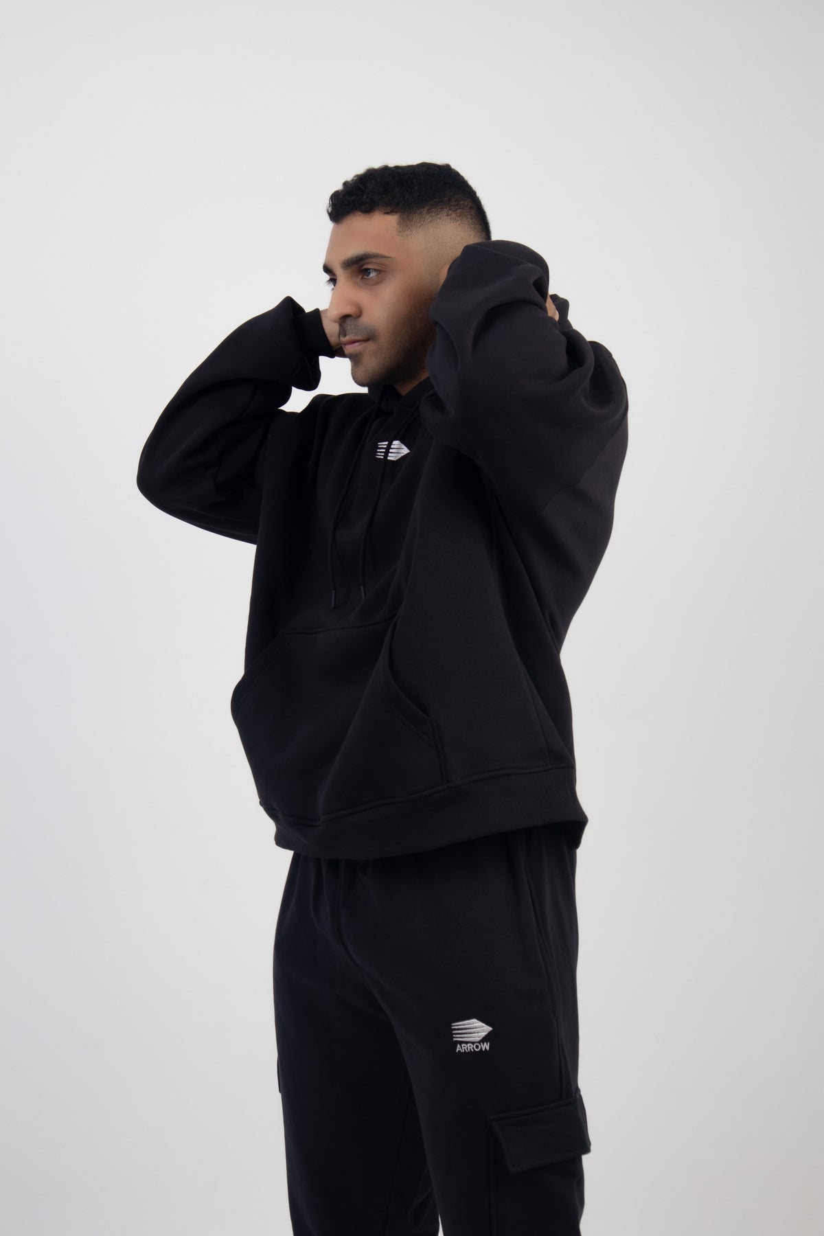 oversized Hoodie Black