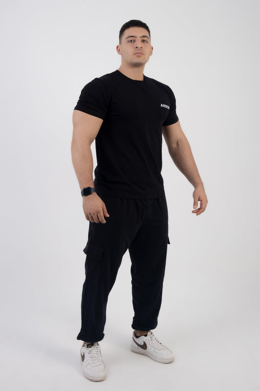 Fitted Black T-Shirt