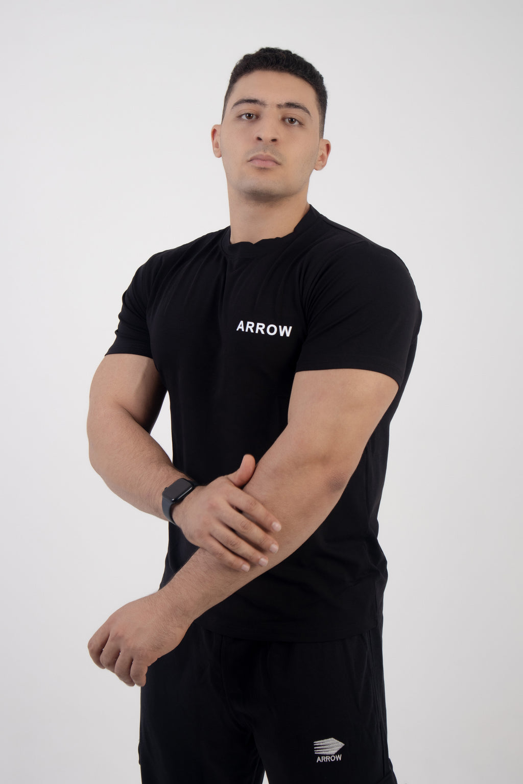 Fitted Black T-Shirt