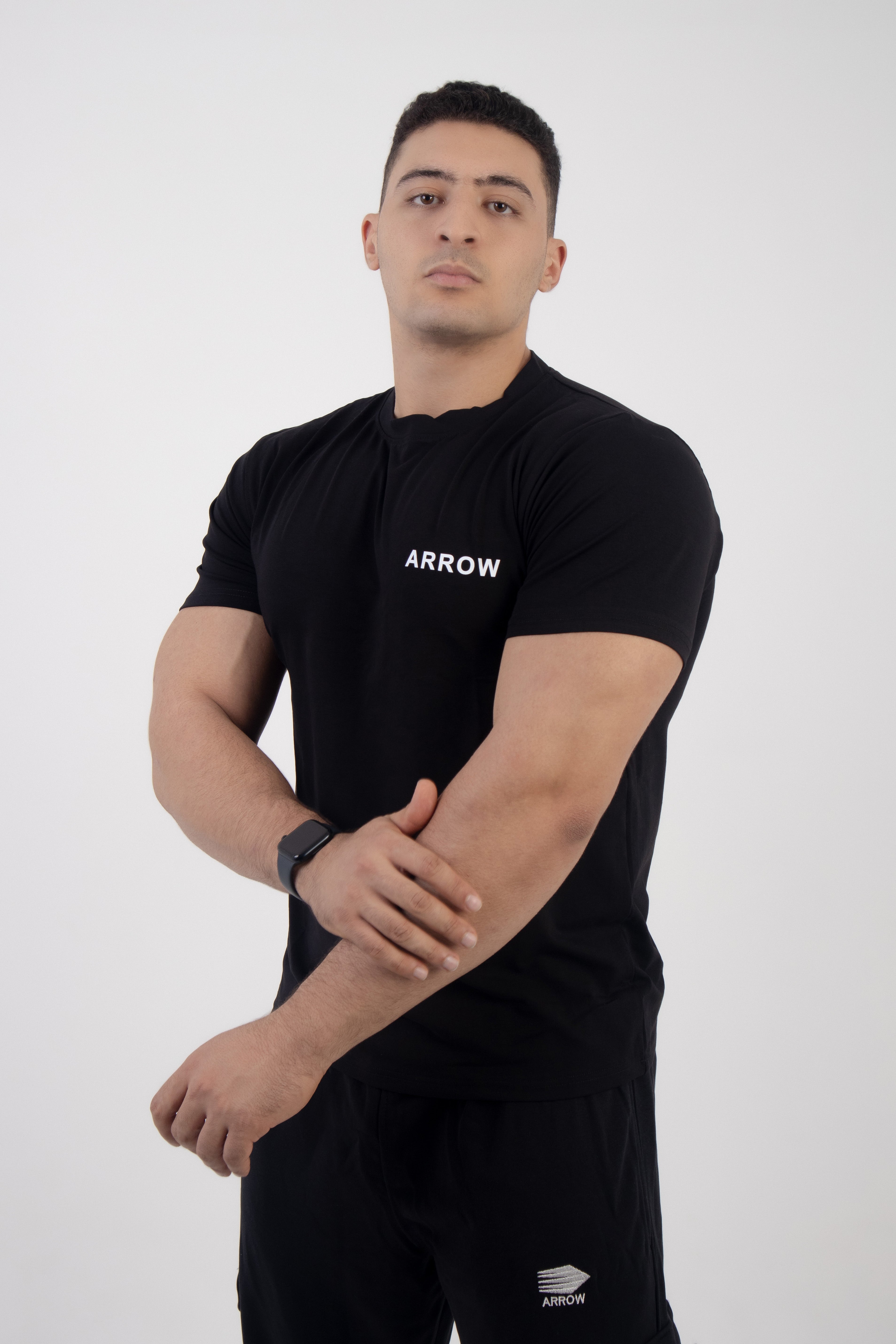Fitted Black T-Shirt