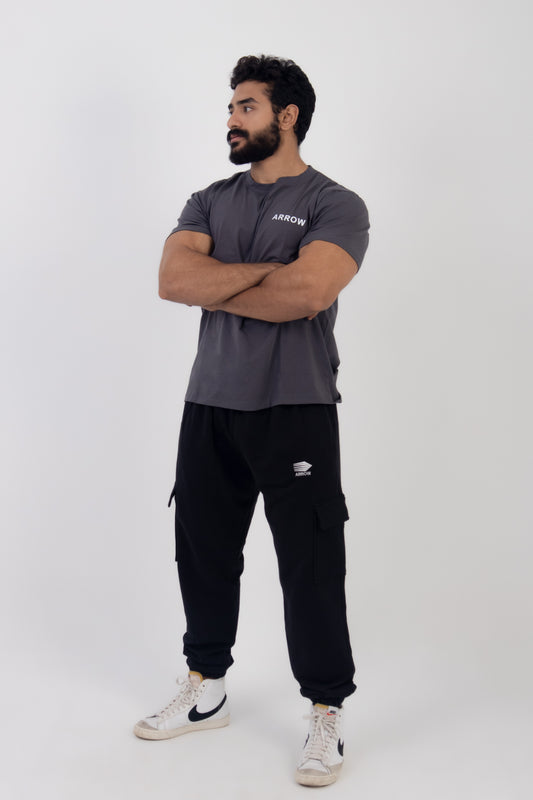 Fitted Charcoal T-Shirt