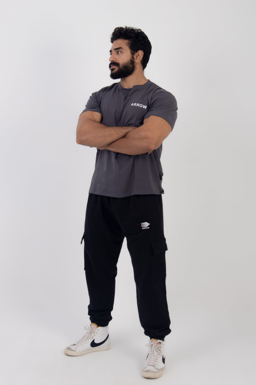 Fitted Charcoal T-Shirt