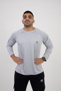 Grey Long Sleeve T-Shirt