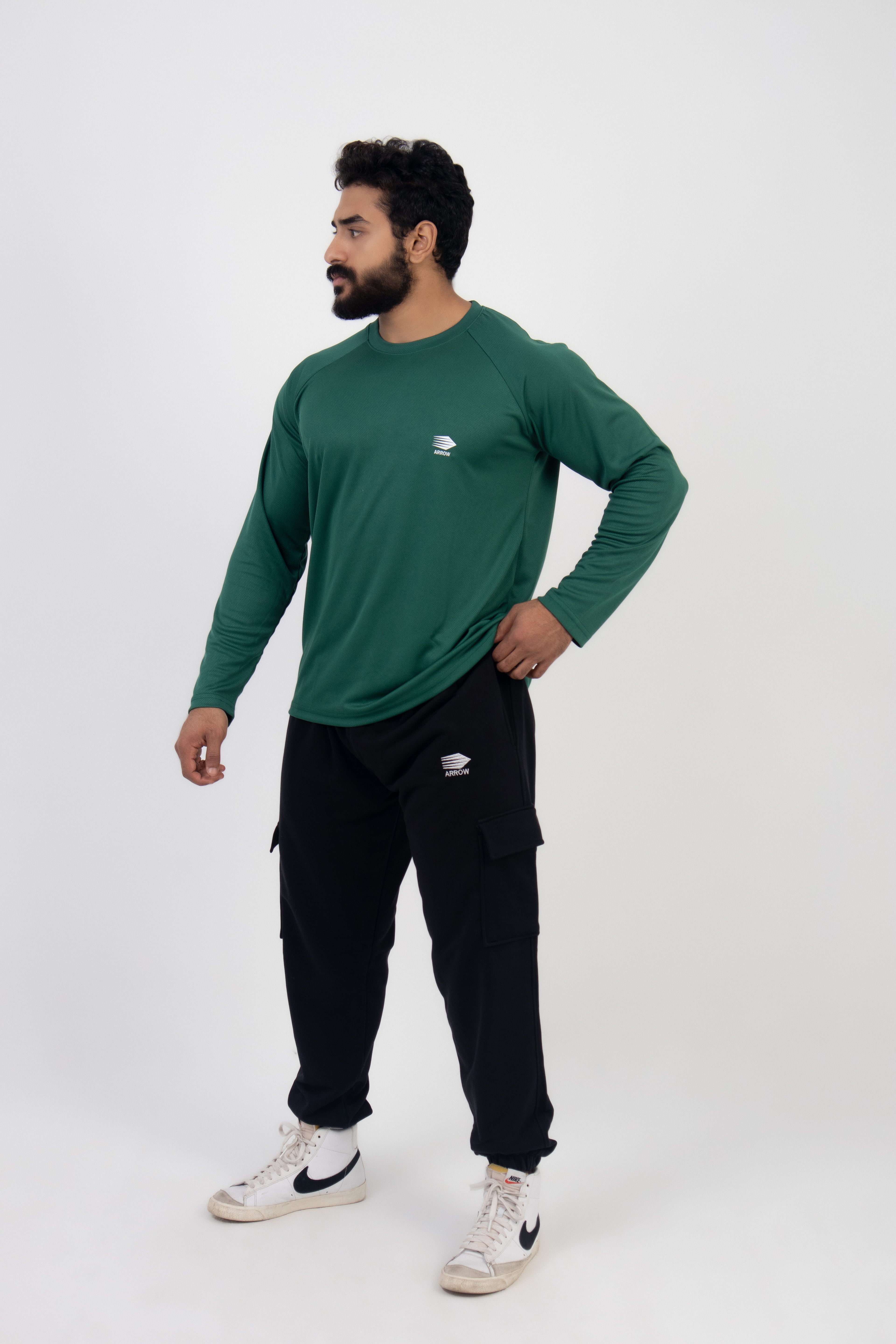 Green Long Sleeve T-Shirt