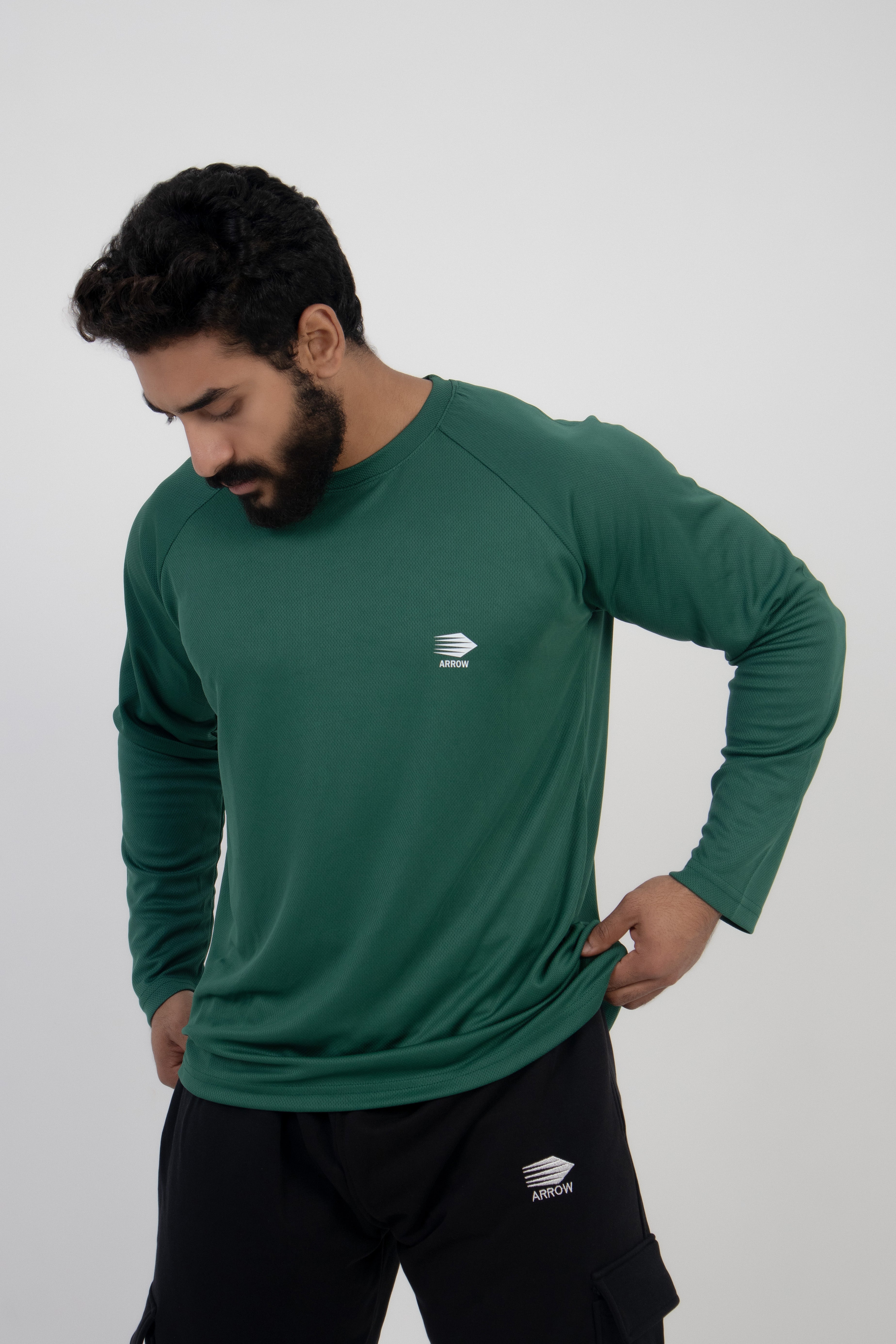 Green Long Sleeve T-Shirt