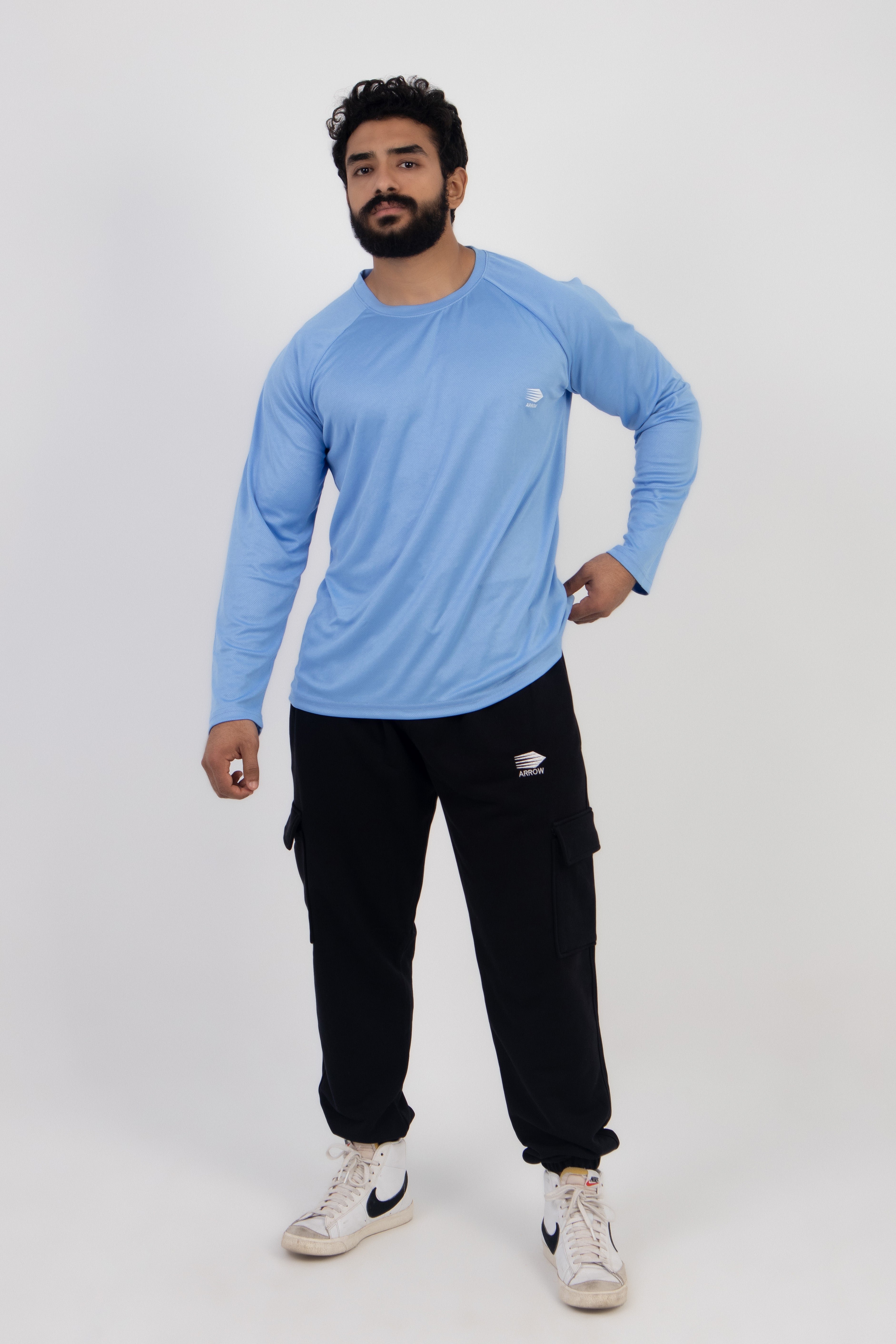 Blue Long Sleeve T-Shirt
