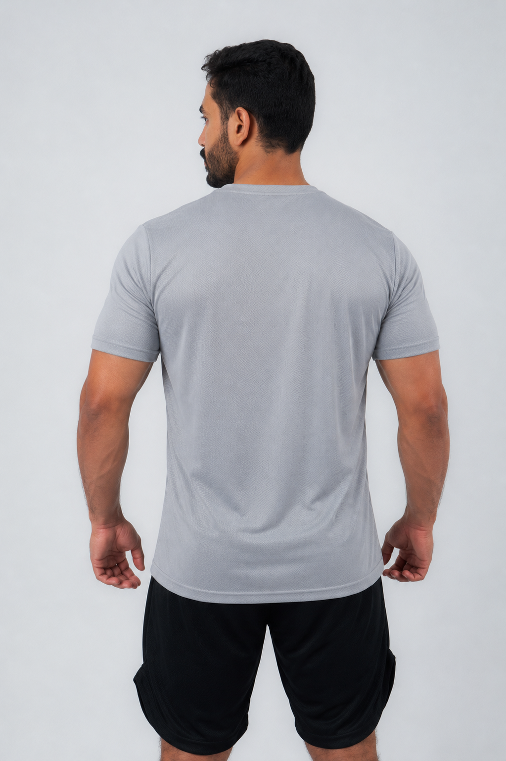 Grey short sleeve t-shirt